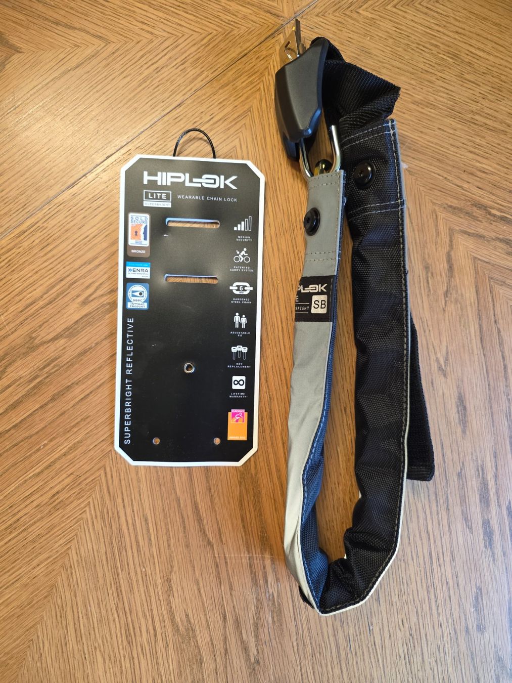 Pezzi di ricambio: Hiplok Lite Superbright Wearable Chain Lock Reflective - Neu – Nuovo (secondo la descrizione) da Escholzmatt venduto da Swissman67