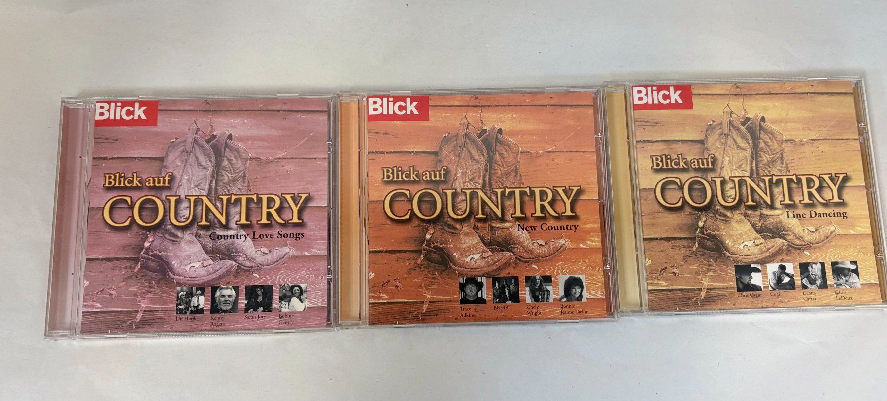CD: 3er Set "Blick auf Country" CDs - – Usato da Zürich venduto da Drahtzug