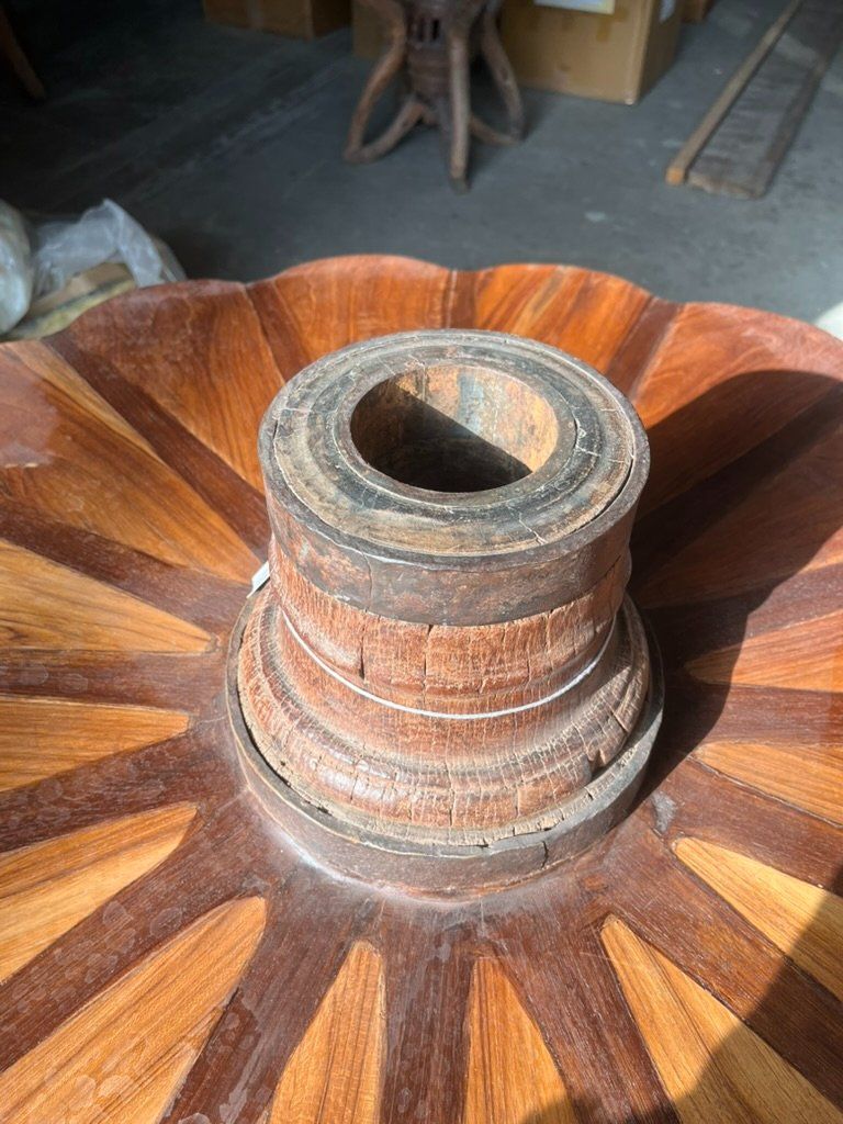 Tavoli: Runder Tisch mit Blattdesign Thai | LIQUIDATIONSVERKAUF – Nuovo (secondo la descrizione) da Alpnachstad venduto da ann_9vpm 5