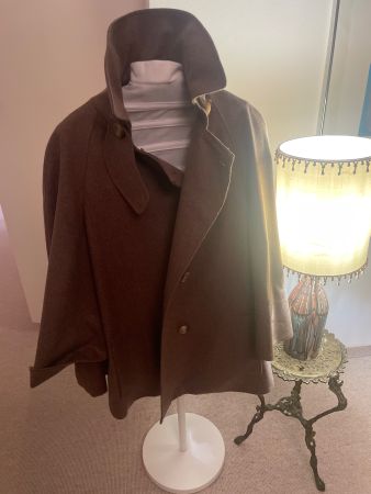 Warmer Winter Wollmantel von Michaela Feyrsinger, Gr. 38
