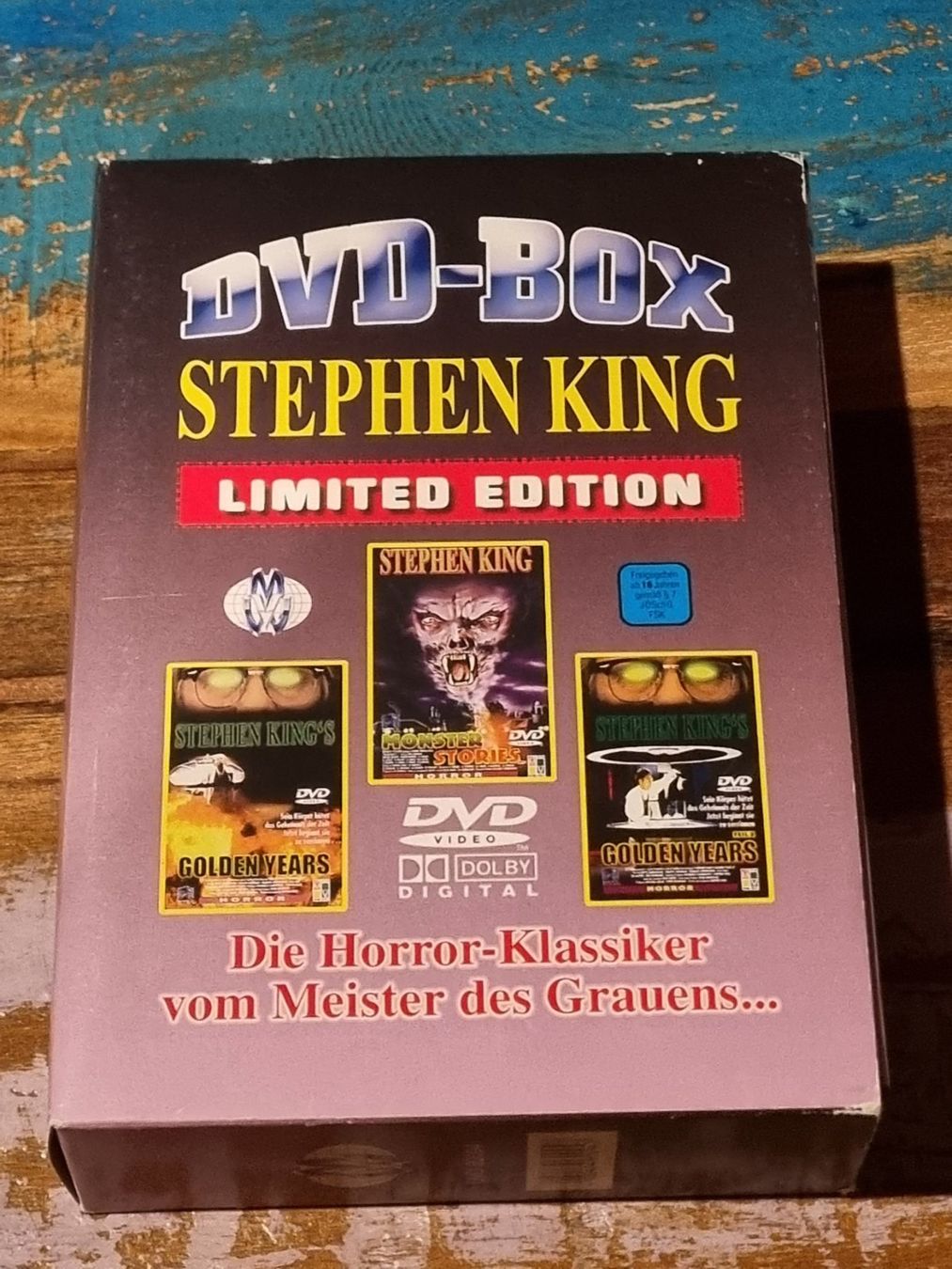 Tutti i DVDs: Stephen King DVD Box, DVDs Horror, 3 Filme – Usato da Winterthur venduto da Belzarek