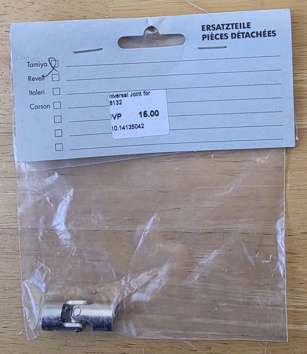 Tamiya Modellismo RC: Tamiya Universal Joint for 8132 – Nuovo (secondo la descrizione) da Männedorf venduto da Modellbau-wyss