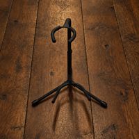 Stabiler Gitarrenständer / Hängeständer (schwarz, klappbar)