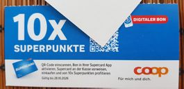 Coop Bon 10 fache Superpunkte