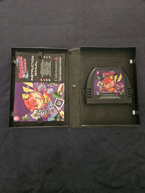 Cosmic Spacehead - SEGA Megadrive Mega Drive - Complet - PAL - Très Bon