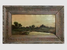Niederländisches Landschaftsbild um 1890