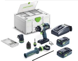 Akku-Schlagbohrschrauber FESTOOL TPC 18/4 5,0/4,0 I-Set QUAD