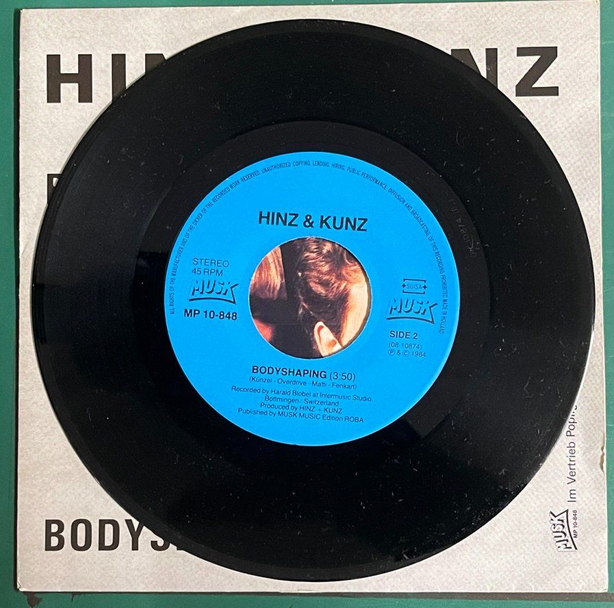 Dischi in vinile: CH-Single: HINZ + KUNZ - Ridin' High – Usato da Frenkendorf venduto da Yard-Sale-2000 1
