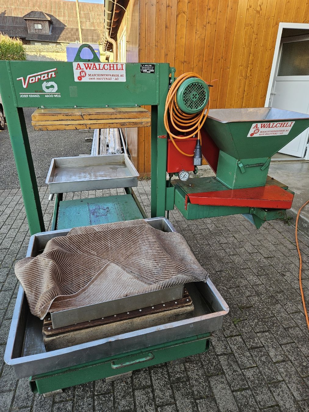 Tutte le macchine: Mostpresse Doppel Packpresse – Usato da Olten venduto da flos-cuculi 1