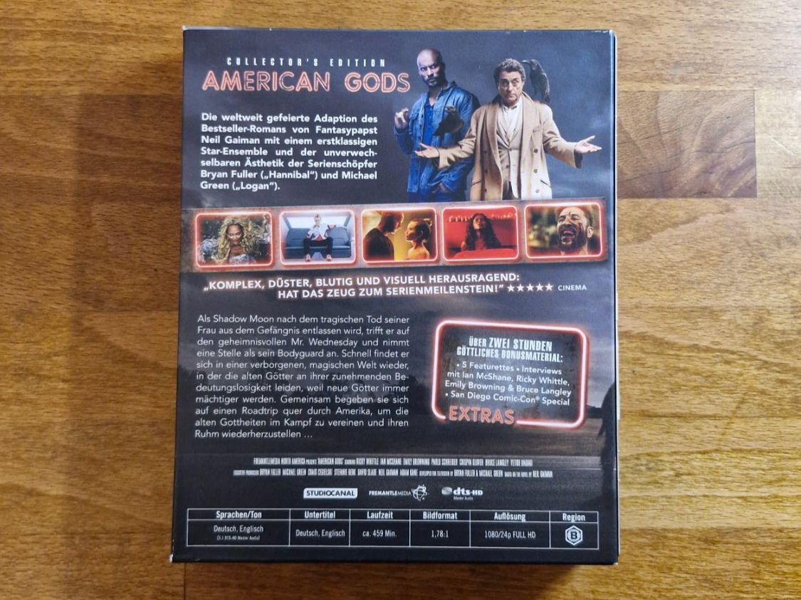 Alle DVDs: American Gods - Staffel 1 – Gebraucht aus Pfungen von Whitie 1