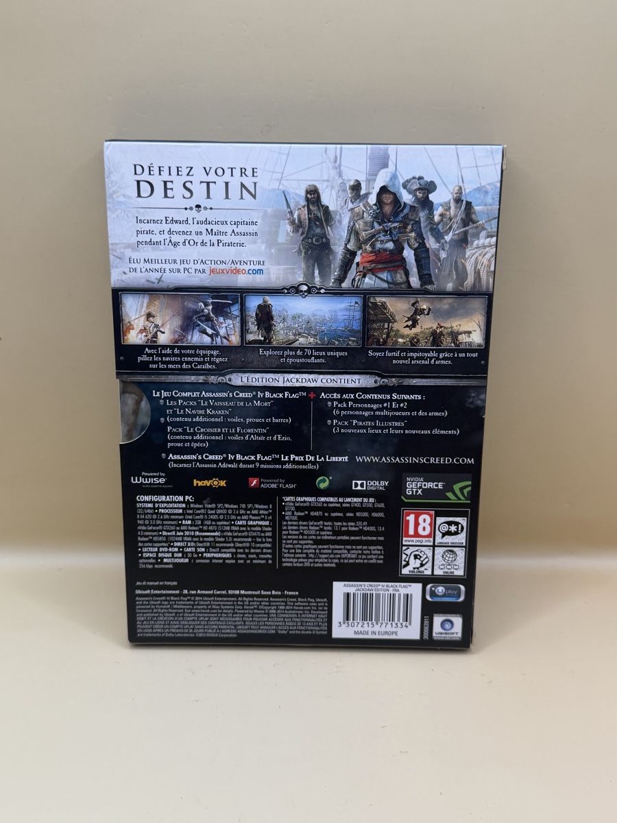 Giochi: Assassins Creed IV Black Flag Jackdaw Edition PC – Usato da Genève venduto da sho_67qj 1