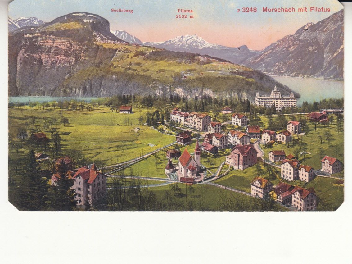 Cartoline postali: Morschach 1917 – Usato da Bürglen TG venduto da StampGraf