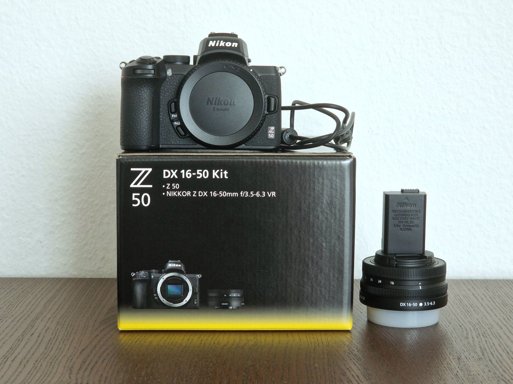 Nikon Fotocamera: Nikon Z50 kit mit OVP – Usato da Wädenswil venduto da greengenesis