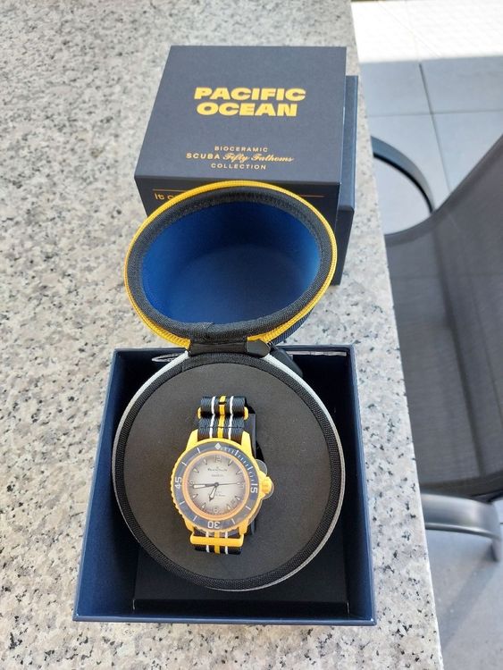 Swatch Orologi: Blancpain x Swatch*Suba*Fifty Fathoms*Pacific Ocean*Neu – Nuovo e nell'imballaggio originale da Schaffhausen venduto da vasco016 3
