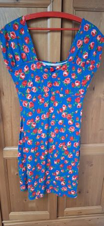 Sommerkleid, King Louie, Grösse L, Rosen