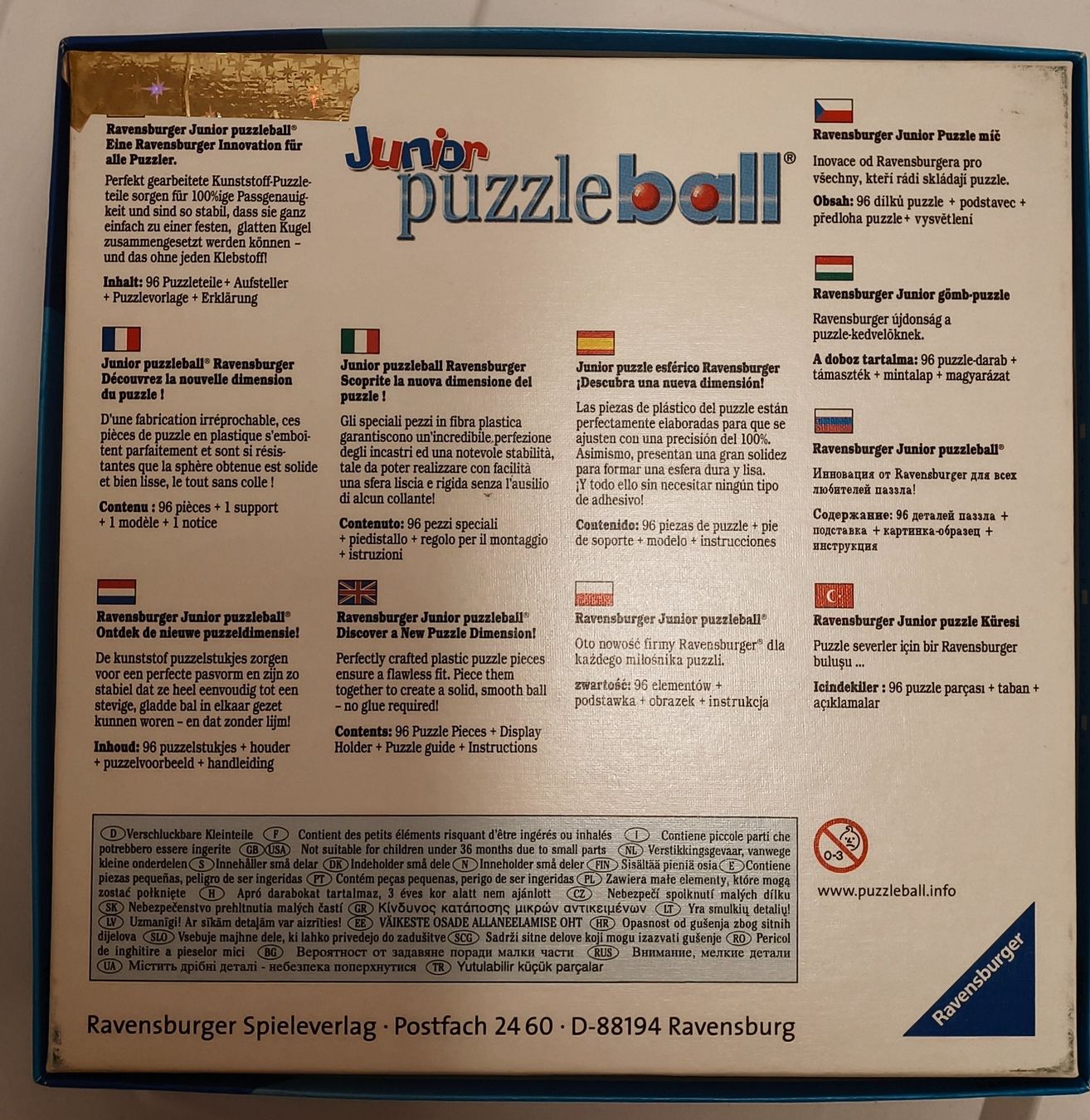 Ravensburger Puzzle: Ravensburger Puzzle Ball – Usato da Bern venduto da pik_8mgh 1