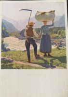 Lithopostkarte Charles Giron 1850-1914