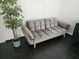 Sofa (Bettsofa) grau zur Abholung