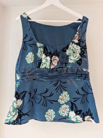Monsoon 100% Seide Bluse 42 - Neu mit Etikett