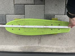 Limefarbiges Hudora Skateboard, Top Zustand, ideal für Kids!