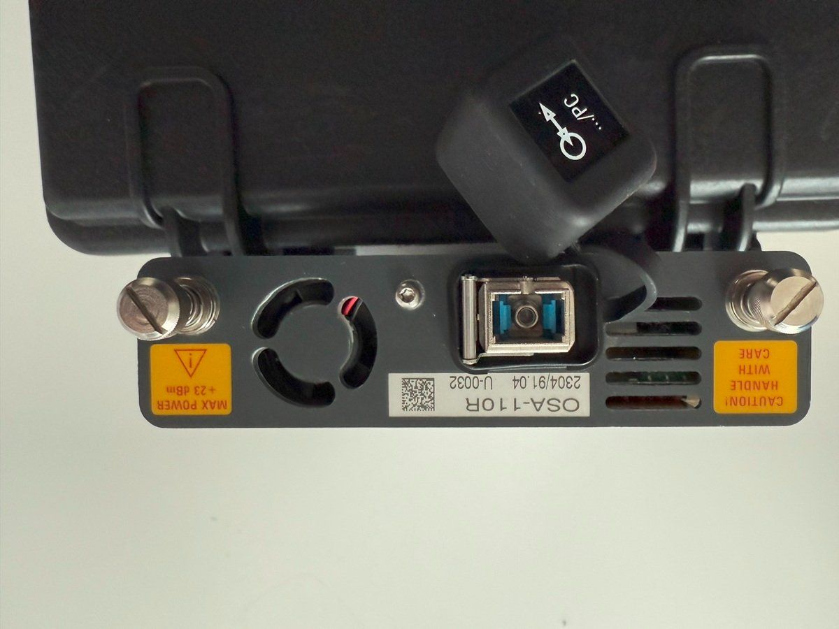 Misurare: JDSU OSA-110R Optischer Spektrumanalyser Modul – Usato da Rotkreuz venduto da mesomatic 1