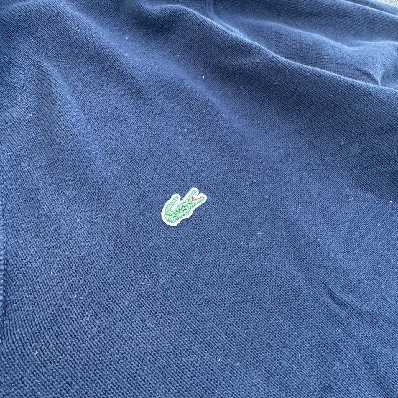 Lacoste Maglioni & Felpe: Lacoste classic retro knitted sweatshirt strickpullover – Usato da St. Gallen venduto da sourced_limited 3
