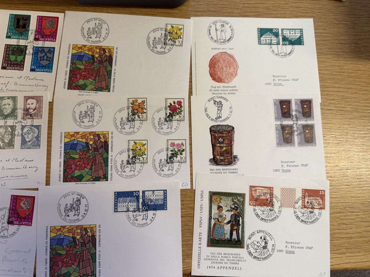 Tutti i francobolli: 27 Karten Tag der Briefmarke  – Nuovo (secondo la descrizione) da Murgenthal venduto da Tina_4055 4