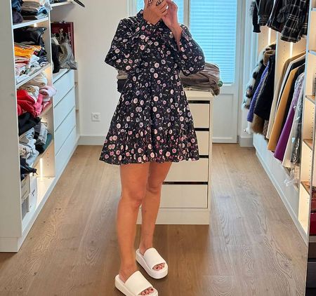 Kleid The Kooples Paris geblümt