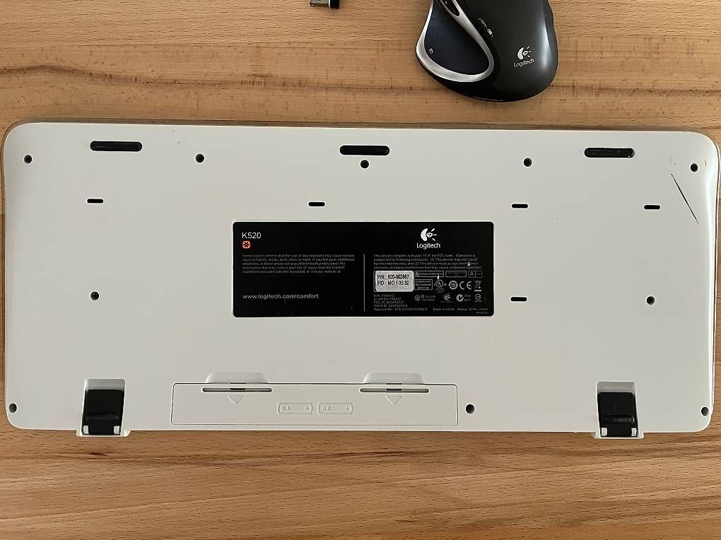 Logitech Maus: Logitech Performance MX Maus + K520 Tastatur kabellos – Gebraucht aus Hirzel von mak_9tmr 1