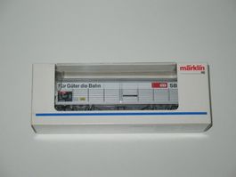 SBB Schiebewandwagen "Für Güter die Bahn" H0~ Märklin 4834