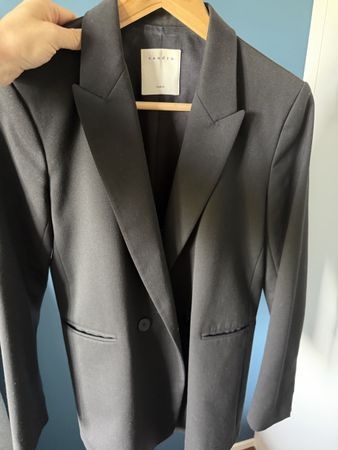 Sandro Paris Blazer, Gr. 38, Schwarz, Top Zustand!