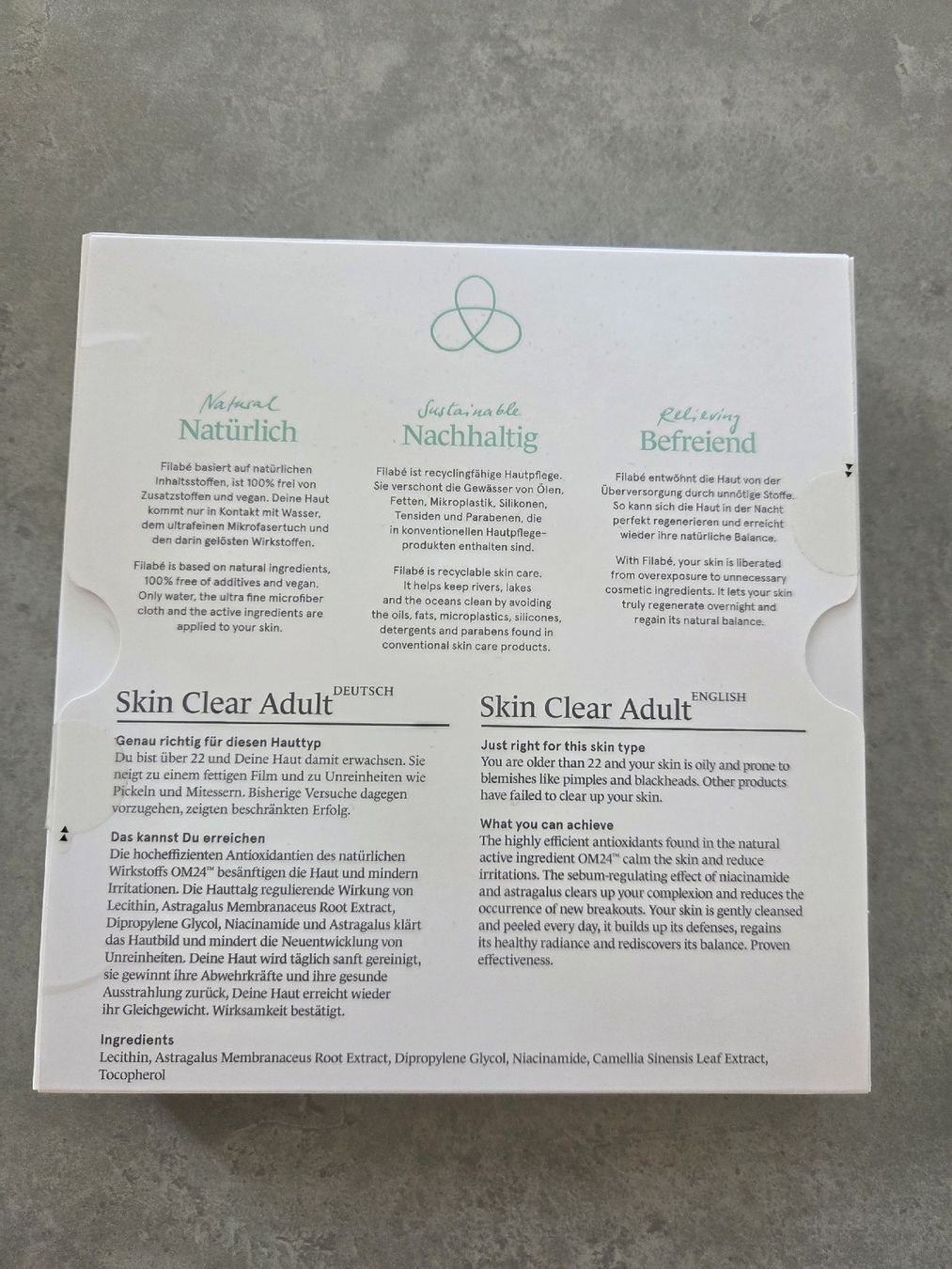 Gesichtspflege: FILABÉ Skin Clear Adult   – Neu (gemäss Beschreibung) aus Zürich von summerholidays 1