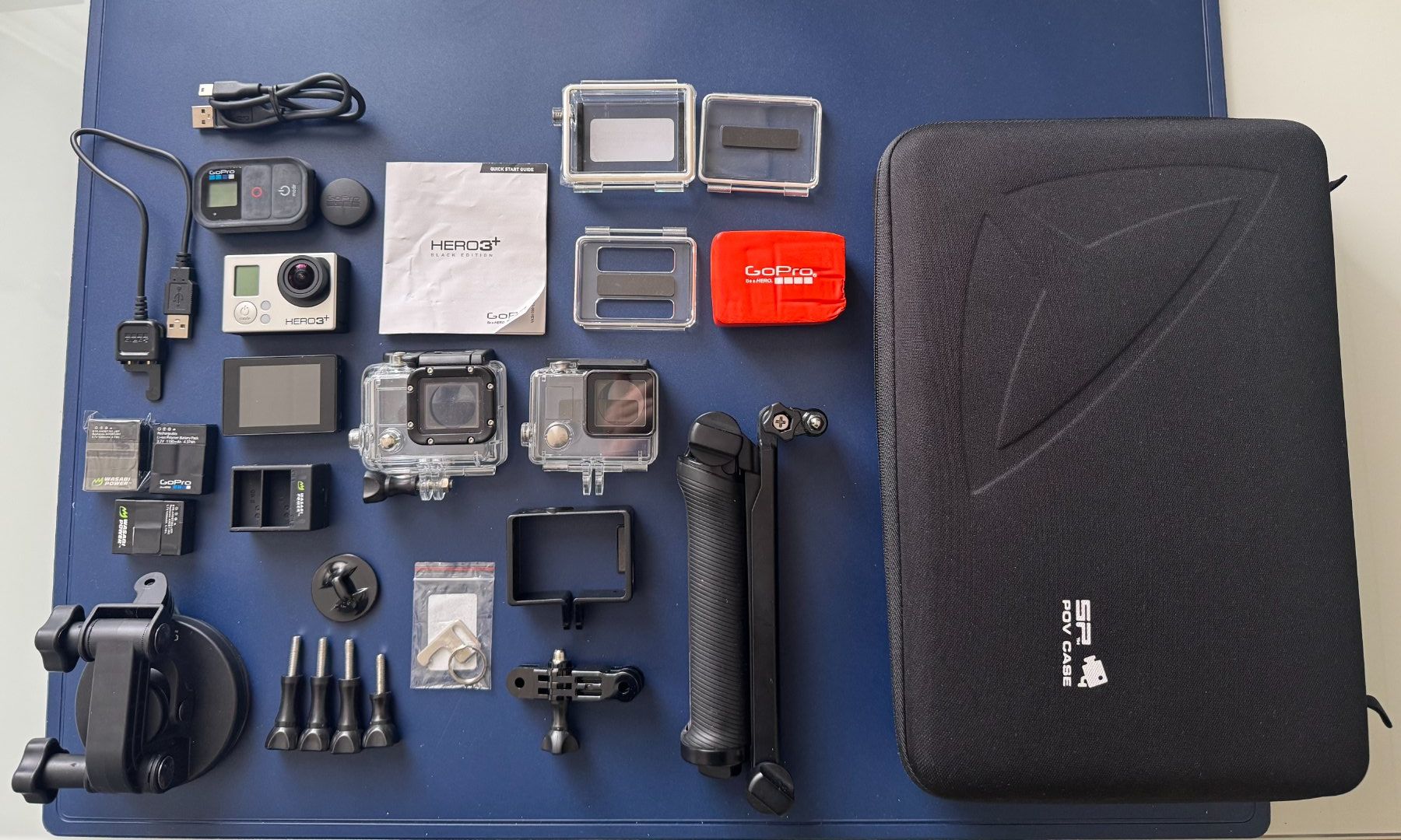 Gopro Action Cam: GoPro Hero 3+ Black Edition Set – Usato da Busswil BE venduto da Michael_Kobe