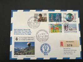 CH Ballonbrief 23. Hochalpenflug Poschiavo  (G1155)