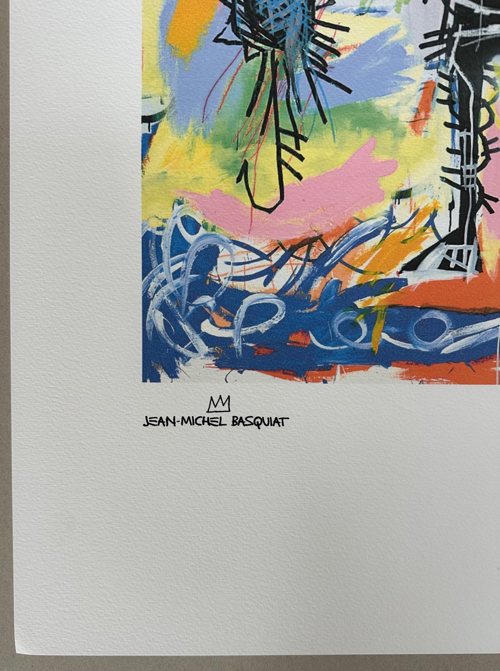 Poster & Bilder: Basquiat: Black King, POP Art 88/100 – Neu (gemäss Beschreibung) aus Meilen von Smgdesign 1