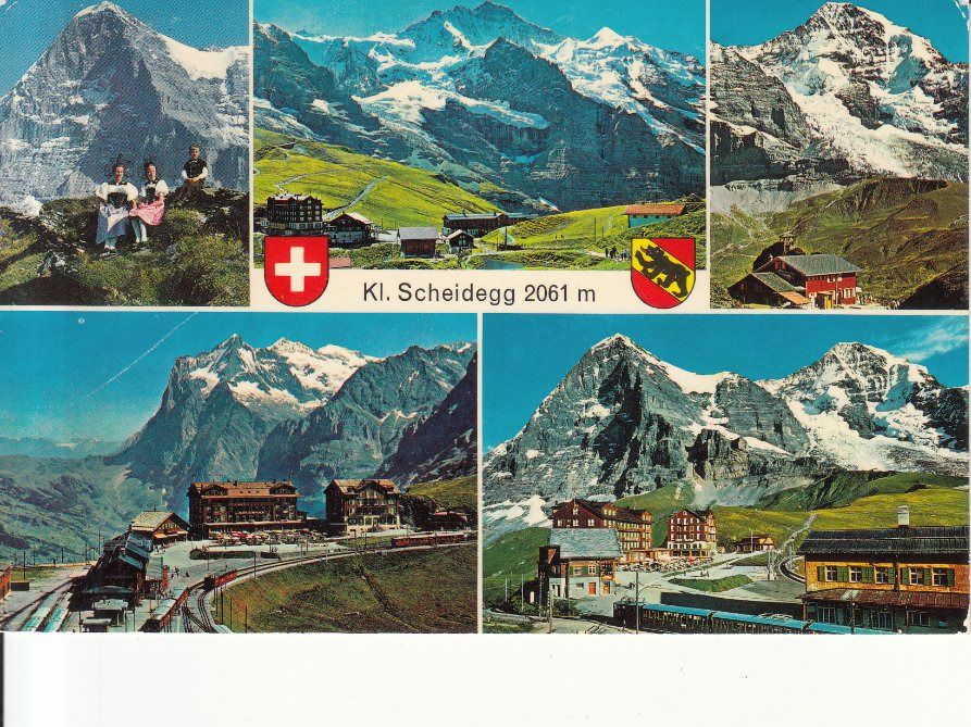 Cartoline postali: Kleine Scheidegg 1974 – Usato da Bürglen TG venduto da StampGraf