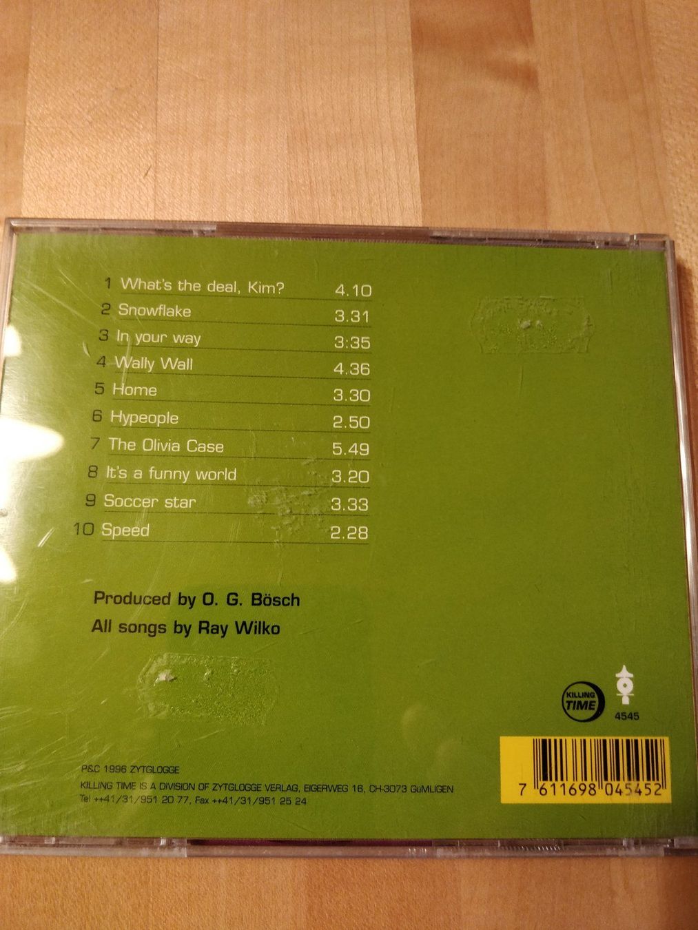 CD: Ray Wilko , subzero – Nuovo (secondo la descrizione) da Grosswangen venduto da Dacotojafa 1