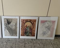 3 Lithographien Salvador Dali (Probedrucke)