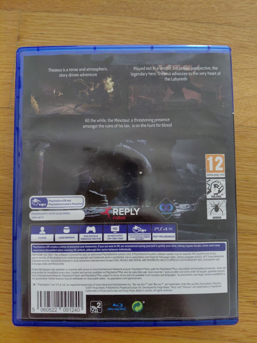 Sony Jeux: VR "Thesus" Required PS4 – D'occasion à Oberwil BL par kah_s55q 3