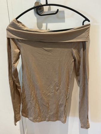 Damen Off Shoulder Top Vero Moda beige Grösse XS 🤎