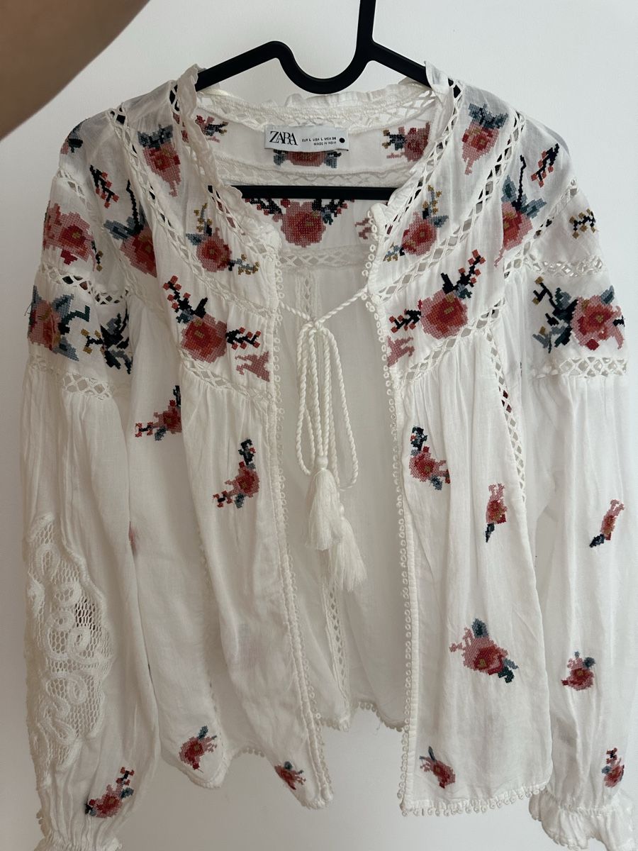 Zara Camicette: Zara Bluse Boho-Stil – Usato da Wallisellen venduto da Miiuuzz