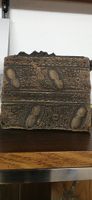 antiker Stoffstempel aus Holz