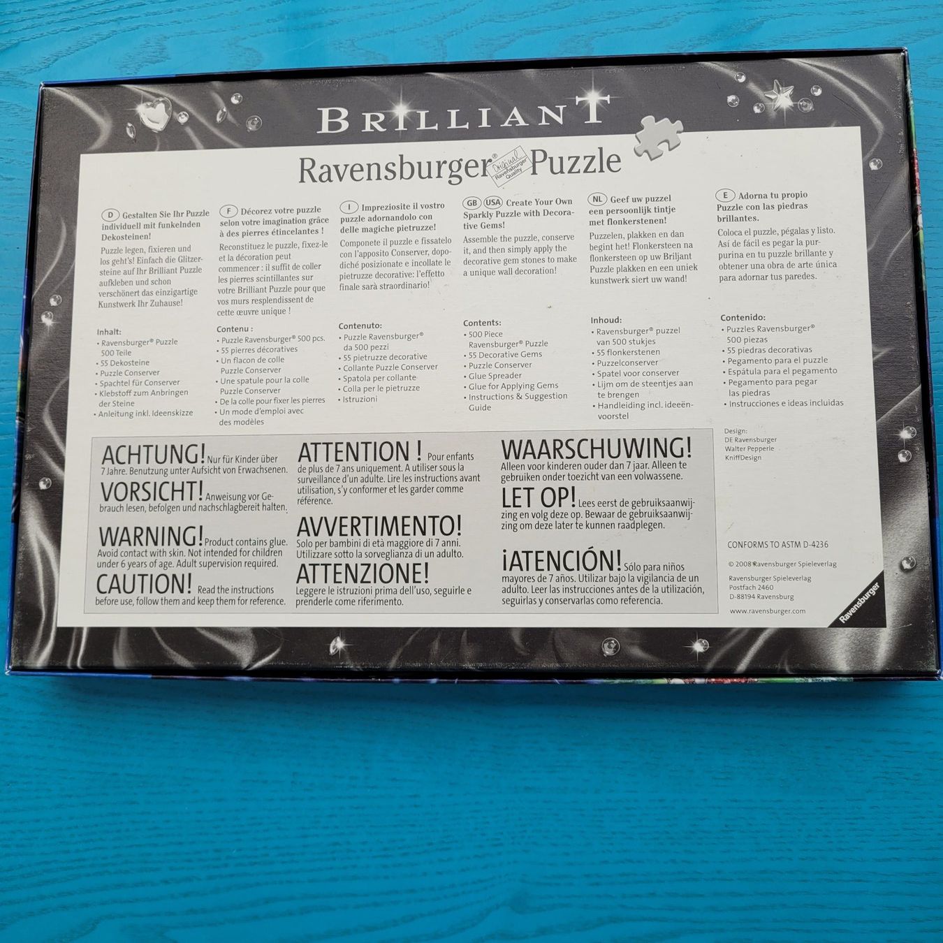 Ravensburger Puzzle: SONDEREDITION  Brilliant Puzzle/Fee im Mondschein – Nuovo (secondo la descrizione) da SCHÜBELBACH venduto da CoKaHa 5