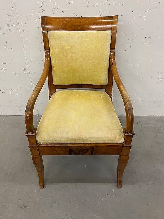 Poltrone: Fauteuil Directoire en noyer – Usato da Les Acacias venduto da kim_2dxt 1