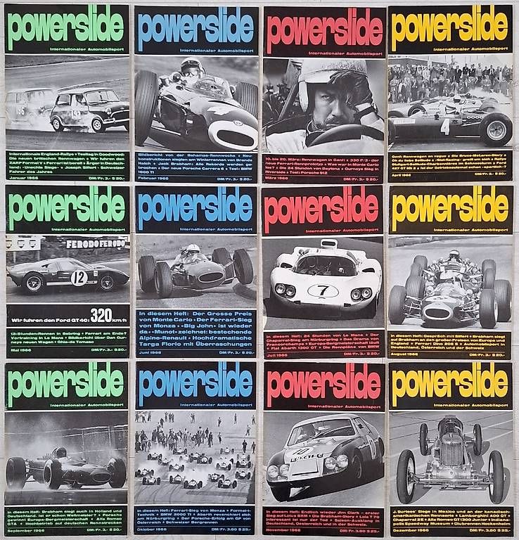 Revues & Magazines: Powerslide Motorsport Magazine 1966 – D'occasion à Mont-sur-Lausanne par wer_gpq9