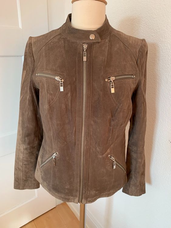 C A Lederjacke Clockhouse