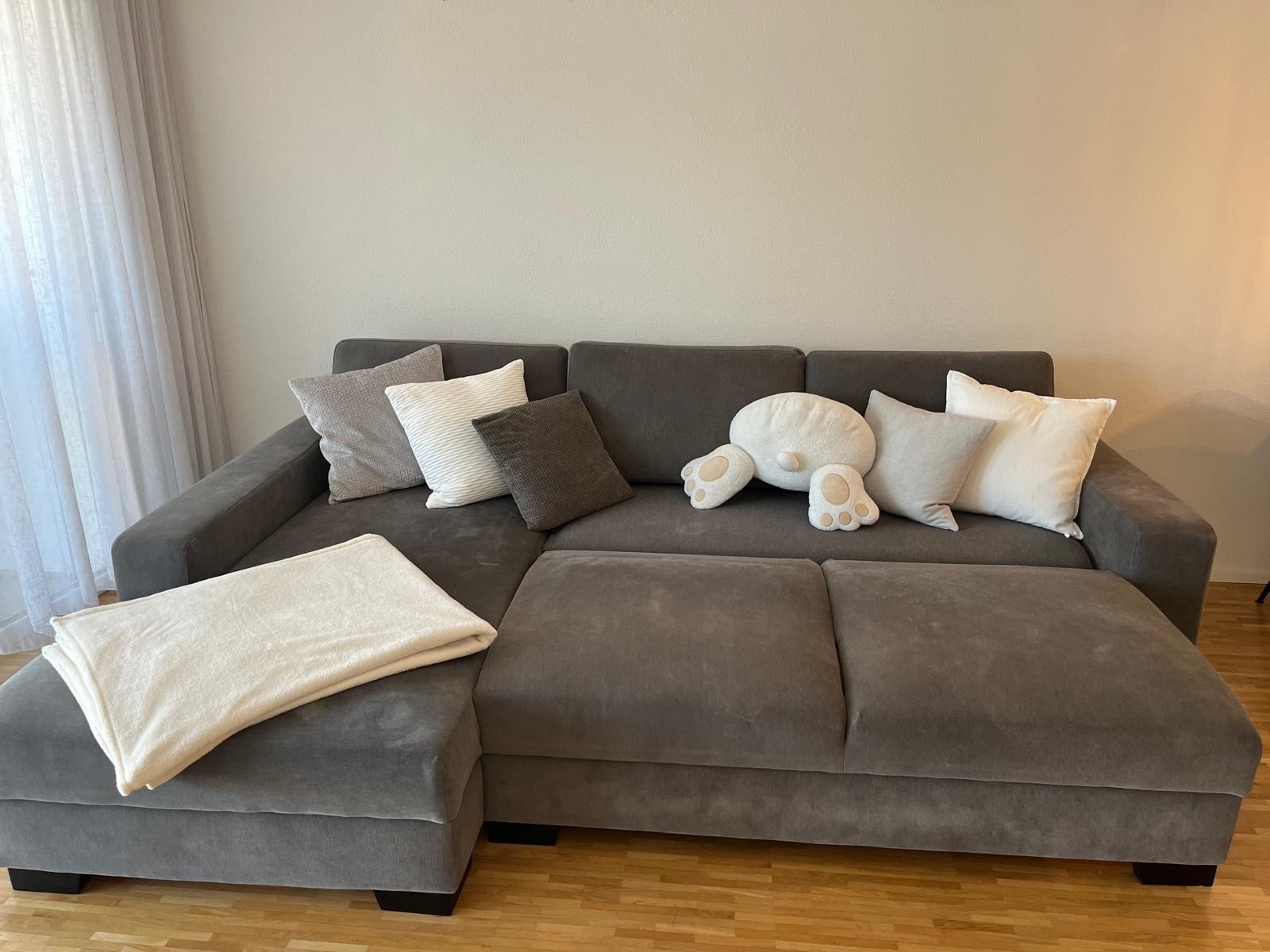 Ikea Divani: 3er-Bettsofa mit Récamiere links – Nuovo (secondo la descrizione) da Muri AG venduto da StevenBickel 1