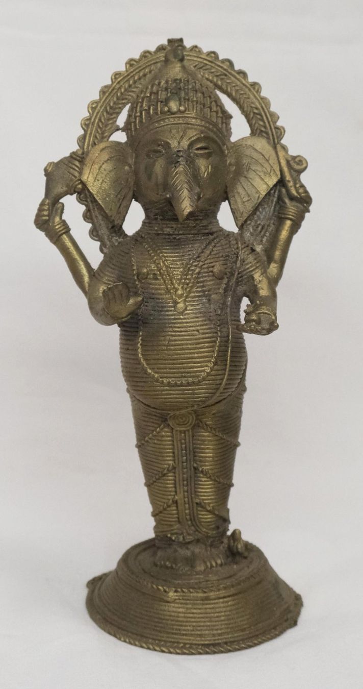 Sculture & Statue: Alte indische Dokra Statuette Ganesh – Usato da Zürich venduto da Melody2000 1