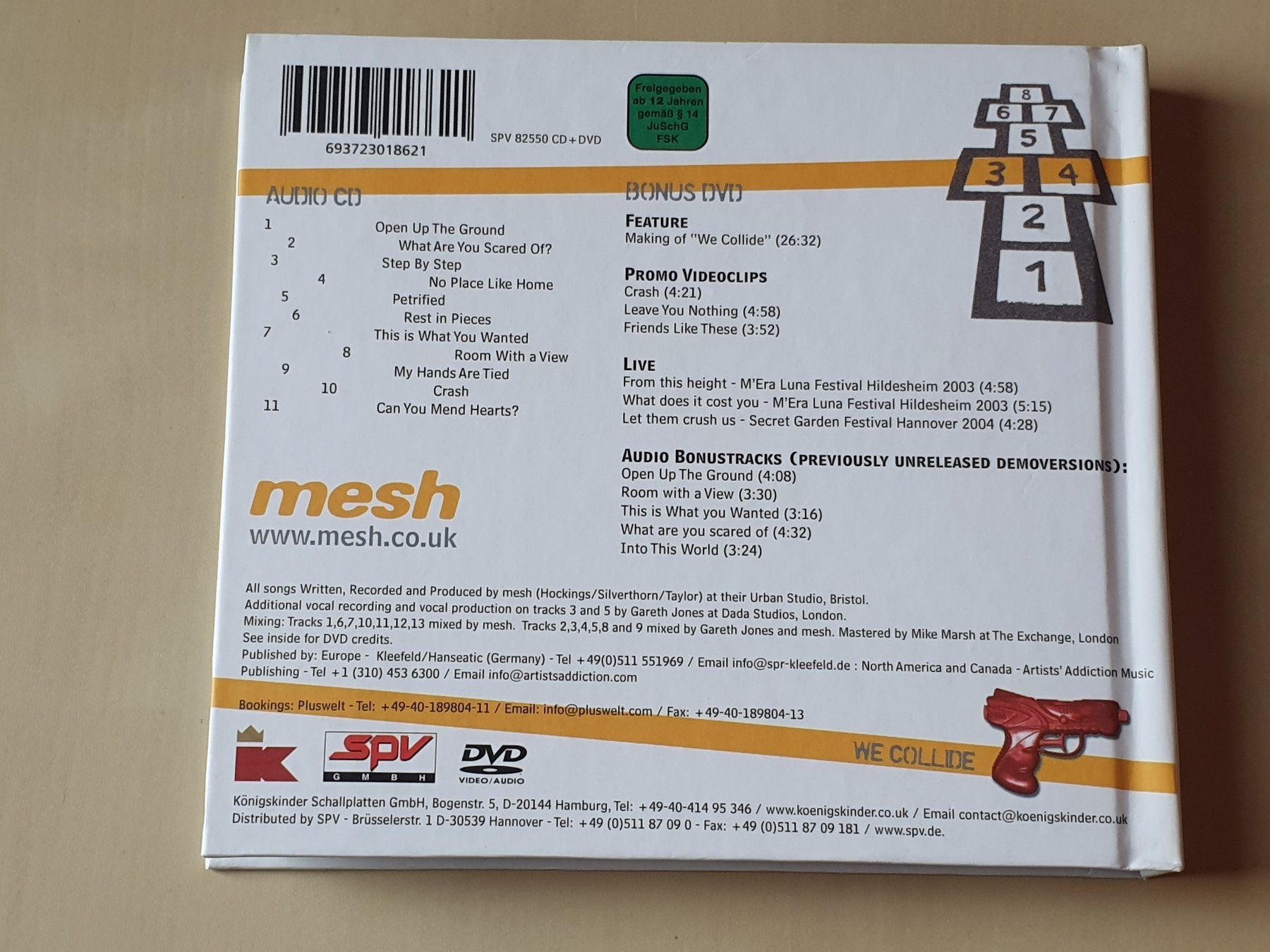 CDs: Mesh We Collide – D'occasion à Stansstad par collectorsshop 1