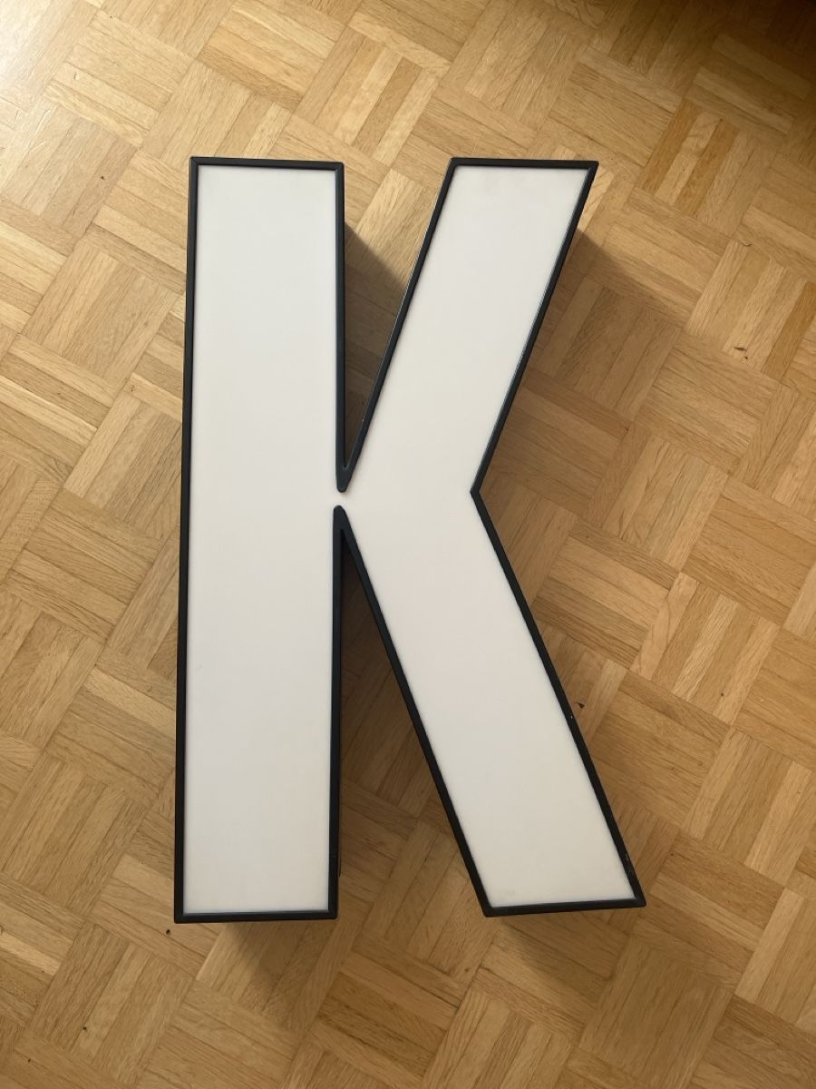 Tutte le decorazioni: Leuchtbuchstabe ohne Inhalt/Licht – Usato da Kriens venduto da seaside_anchor
